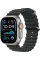 Apple Watch Ultra 2 49mm Natural Titanium Case with Black Ocean Band 2024